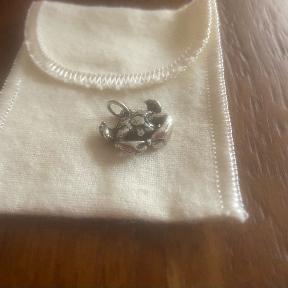 RETIRED James Avery Crab Zodiac Charm Pendant .925 NWOT - Picture 12 of 13